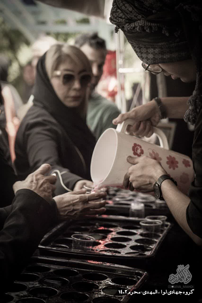 گزارش دهه محرم در چایخانه لواءالمهدی (عج)